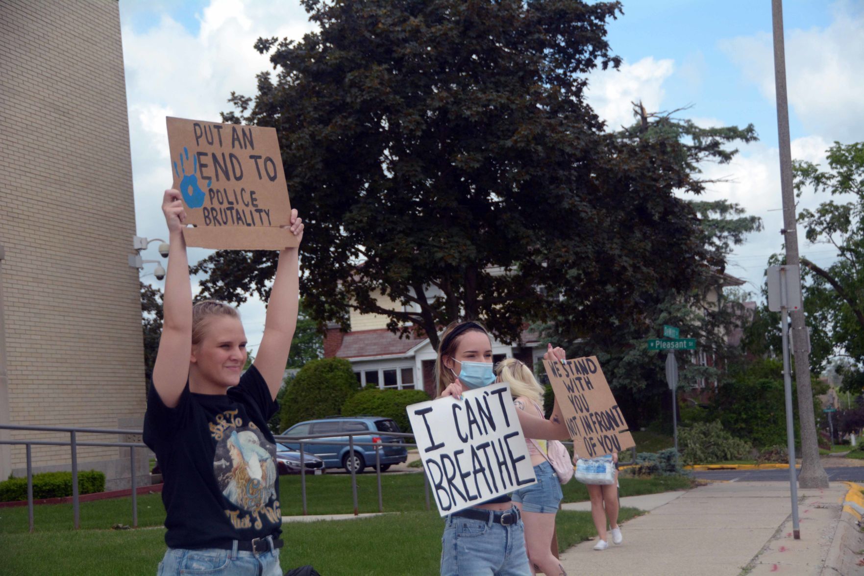Portage protests police brutality